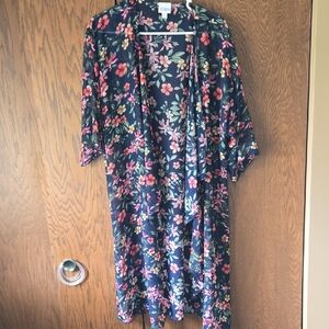 Lightweight Floral Kimono